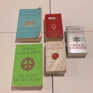Outlander Series books 4-8 by Diana Gabaldon